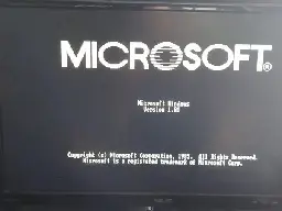 Windows 1.01 on the Raspberry Pi Pico