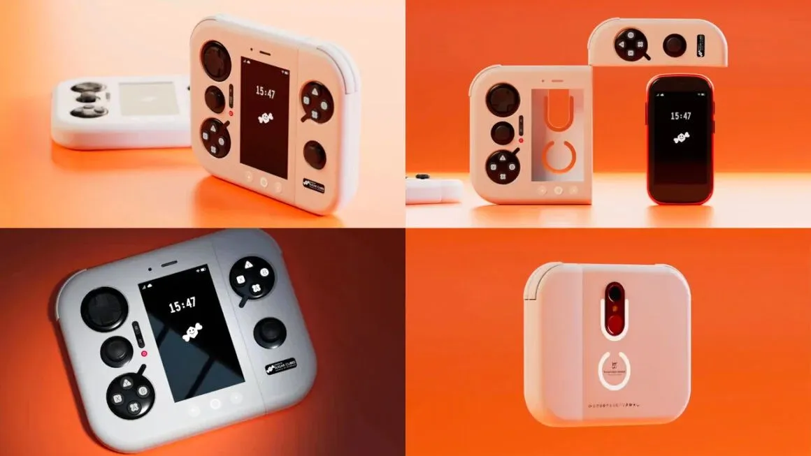 Sugar Cubes Jelly turns the Unihertz Jelly Star smartphone into a handheld game console with a 3 inch display - Liliputing