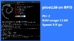 picoLLM is a cross-platform, on-device LLM inference engine - CNX Software